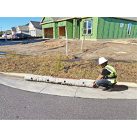 Ultra-Gutter Guard, S&eacute;diment, 96" lo x 9" la Meunier Outillage Industriel