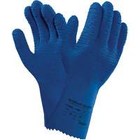 Alphatec<sup>®</sup> 62-401 Gloves, Size 7, 12.6" L, Rubber Latex, Cotton Inner Lining SHF578 | Meunier Outillage Industriel