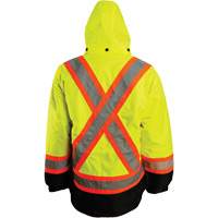 7-in-1 Jacket, Polyester, High Visibility Orange, Small SHF964 | Meunier Outillage Industriel