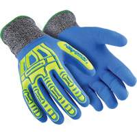 Rig Lizard<sup>®</sup> Fluid 7102 Cut-Resistant Gloves, Size 5/2X-Small, 13 Gauge, Nitrile Coated, Fibreglass/HPPE Shell, ASTM ANSI Level A4 SHG268 | Meunier Outillage Industriel