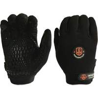 Mechanic Anti-Impact Gloves, 7/Small, Synthetic/Suede Palm, Elastic/Hook & Loop Cuff Meunier Outillage Industriel