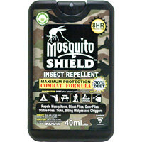 Pocket-Sized Mosquito Shield™ Insect Repellent, 30% DEET, Spray, 40 ml SHG635 | Meunier Outillage Industriel