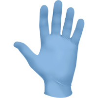 7005PF Disposable Gloves, 7/Small, Nitrile, 4-mil, Powder-Free, Blue SHG873 | Meunier Outillage Industriel