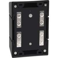 Magnetic Wall Mount Barrier with Magnetic Tape, Plastic, Magnetic Mount, 15', Black and Yellow Tape Meunier Outillage Industriel