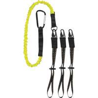 GearLink Tool Lanyard with Interchangeable Ends, Bungee, Carabiner/Loop Meunier Outillage Industriel