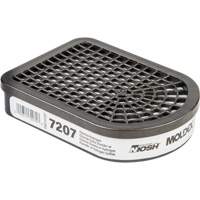 Semi-Rectangular Respirator Cartridge, Gas/Vapour Cartridge, Acid Gas Meunier Outillage Industriel