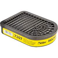 Semi-Rectangular Respirator Cartridge, Gas/Vapour Cartridge, Acid Gas/Organic Vapour Meunier Outillage Industriel