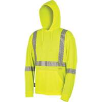6965 Chandail &agrave; capuchon de s&eacute;curit&eacute; en il-de-perdrix, Petit, Jaune lime haute visibilit&eacute; Meunier Outillage Industriel