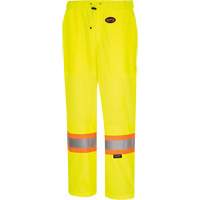 5999PW Pantalon de s&eacute;curit&eacute; routi&egrave;re pour femmes, Polyester, T-petit, Jaune lime haute visibilit&eacute; Meunier Outillage Industriel