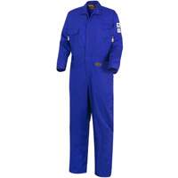 7779T Combinaisons ignifuges r&eacute;sistants aux arcs &eacute;lectriques 88/12 FR-Tech, Taille 40 (grand taille), Bleu royal, 10 cal/cm² Meunier Outillage Industriel