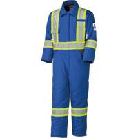 High Visibility FR Rated & Arc Rated Safety Coveralls, Size Small, Royal Blue, 58 cal/cm² SHI238 | Meunier Outillage Industriel