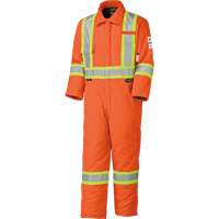High Visibility FR Rated & Arc Rated Safety Coveralls, Size X-Small, Orange, 58 cal/cm² SHI240 | Meunier Outillage Industriel