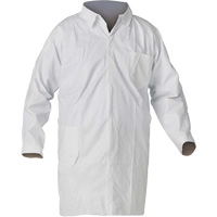 Liquid & Particle Protection Lab Coat, Medium, White SHI436 | Meunier Outillage Industriel