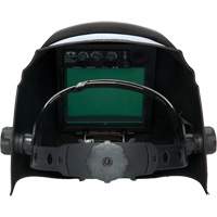Leadhead&reg; Auto Darkening Welding Helmet, 3.8" L x 3.4" W View Area, 9 - 13 Shade Range, Black Meunier Outillage Industriel