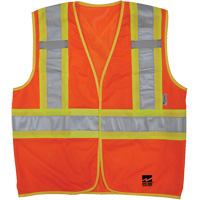 Open Road&reg; “BTE” Vest, High Visibility Orange, Medium/Small Meunier Outillage Industriel