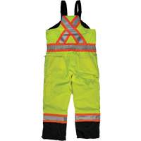 Ripstop Insulated Safety Bib Overall, Polyester, X-Small, High Visibility Lime-Yellow Meunier Outillage Industriel