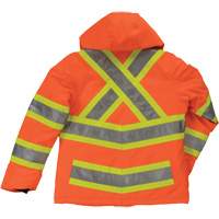 Women’s Insulated Flex Safety Jacket, Polyester, High Visibility Orange, X-Small SHI893 | Meunier Outillage Industriel