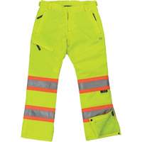 Women’s Insulated Flex Safety Pant, Polyester, X-Small, High Visibility Lime-Yellow SHI905 | Meunier Outillage Industriel