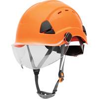 Fibre Metal Safety Helmet, Non-Vented, Ratchet, Orange SHJ273 | Meunier Outillage Industriel