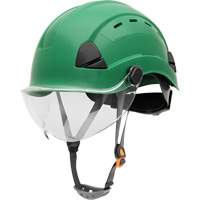 Fibre Metal Safety Helmet, Non-Vented, Ratchet, Green SHJ274 | Meunier Outillage Industriel