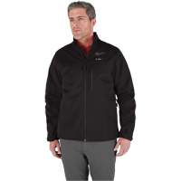 M12 Heated Toughshell Jacket with Battery, Men's, Small, Black Meunier Outillage Industriel
