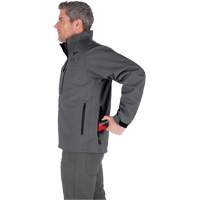 M12 Heated Toughshell Jacket (Jacket Only), Men's, Medium, Grey Meunier Outillage Industriel