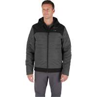 M12 Heated Quietshell Jacket with Battery, Men's, Small, Grey Meunier Outillage Industriel
