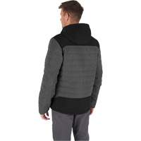M12 Heated Quietshell Jacket with Battery, Men's, Small, Grey Meunier Outillage Industriel
