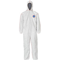 SFR Coveralls with Hood, Medium, White, Tyvek&reg; 400 Meunier Outillage Industriel