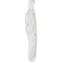 SFR Coveralls with Hood, Medium, White, Tyvek&reg; 400 Meunier Outillage Industriel