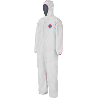 SFR Coveralls with Hood, Medium, White, Tyvek&reg; 400 Meunier Outillage Industriel