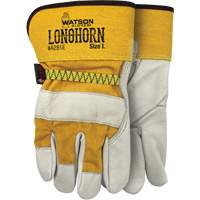 Longhorn Gloves, Large, Grain Cowhide Palm Meunier Outillage Industriel