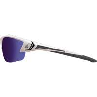 Khor G2 Safety Glasses, Blue Mirror Lens, Anti-Scratch/Polarized, ANSI Z87+/MCEPS GL-PD 10-12/Meets/Exceeds CSA Z94.3 Meunier Outillage Industriel