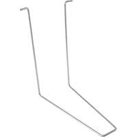 Berme &agrave; support en fil m&eacute;tallique, Capacit&eacute; 748 gal. US, 10' la x 10' lo x 12" h, Support en L Meunier Outillage Industriel