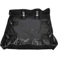 Collapsible Berm, 30 US gal. Capacity, 3' W x 3' L x 6" H, Snap-Up Bracket Meunier Outillage Industriel
