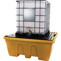 Palette de d&eacute;versements IBC, Capacit&eacute; de d&eacute;versement 333 gal. US, 66" x 66" x 27,5" Meunier Outillage Industriel