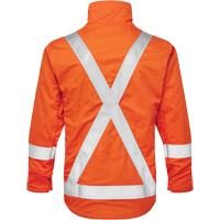Veste aviateur d'&eacute;t&eacute; Skyline UltraSoft 7 oz., Petit, Orange haute visibilit&eacute; Meunier Outillage Industriel