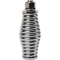 Tige de s&eacute;curit&eacute; robuste, Fixation Filet&eacute;, Hauteur 8', Orange avec X r&eacute;fl&eacute;chissant Meunier Outillage Industriel