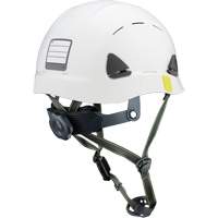 Fibre Metal Climbing Style Safety Helmet, Meets CSA Type 2, Ratchet Suspension, Vented Meunier Outillage Industriel