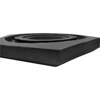 Base de canaliseur en caoutchouc, 15 lb Meunier Outillage Industriel