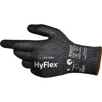 Gants r&eacute;sistants &agrave; la coupe HYFLEX 11-543, Taille 6, Calibre 13, Rev&ecirc;tement Nitrile, Enveloppe en Nylon/Acier inoxydable/PEHP/Spandex, ASTM ANSI niveau A7/EN 388 niveau F Meunier Outillage Industriel