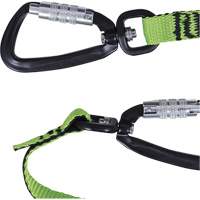 TT-9903 Slim Line Tool Lanyard, Bungee, Dual Carabiner Meunier Outillage Industriel