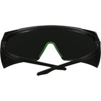 SecureFit 3700 Series Safety Glasses SF3750AS-BLK, Grey/IR 5.0 Lens, Anti-Scratch, ANSI Z87+/Meets/Exceeds CSA Z94.3 Meunier Outillage Industriel
