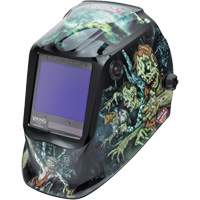 VIKING 3350 Zombie Welding Helmet, 3.74" L x 3.34" W View Area, 5 - 13 Shade Range Meunier Outillage Industriel