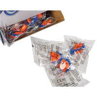 Foam Earplugs, Pair - Polybag, Corded Meunier Outillage Industriel