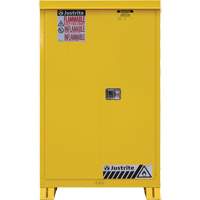 Outdoor Flammable Storage Cabinet, 45 gal., 2 Door, 43" W x 65" H x 18" D Meunier Outillage Industriel