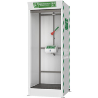 Emergency Cubicle Shower & Covered Eye & Face Wash Meunier Outillage Industriel