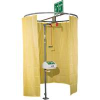 Pipe Mounted Safety Shower Modesty Curtain Meunier Outillage Industriel