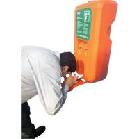Portable Self-Contained Eyewash Station, Gravity-Fed, 10 gal. Capacity, Meets ANSI Z358.1 Meunier Outillage Industriel