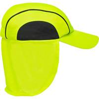 Cooling Hat with Neck Shade, Hi-Vis Lime Meunier Outillage Industriel